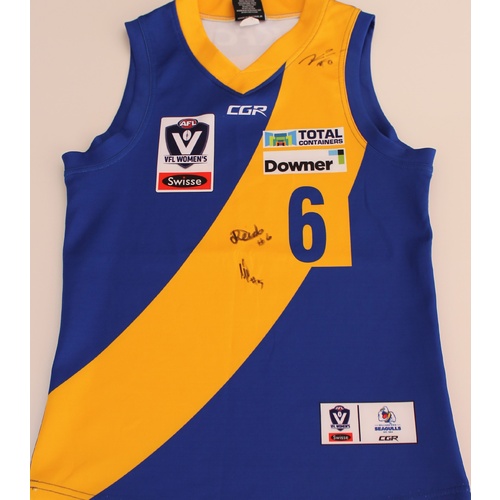 2019 VFLW Co Captains Signed Guernsey. #6